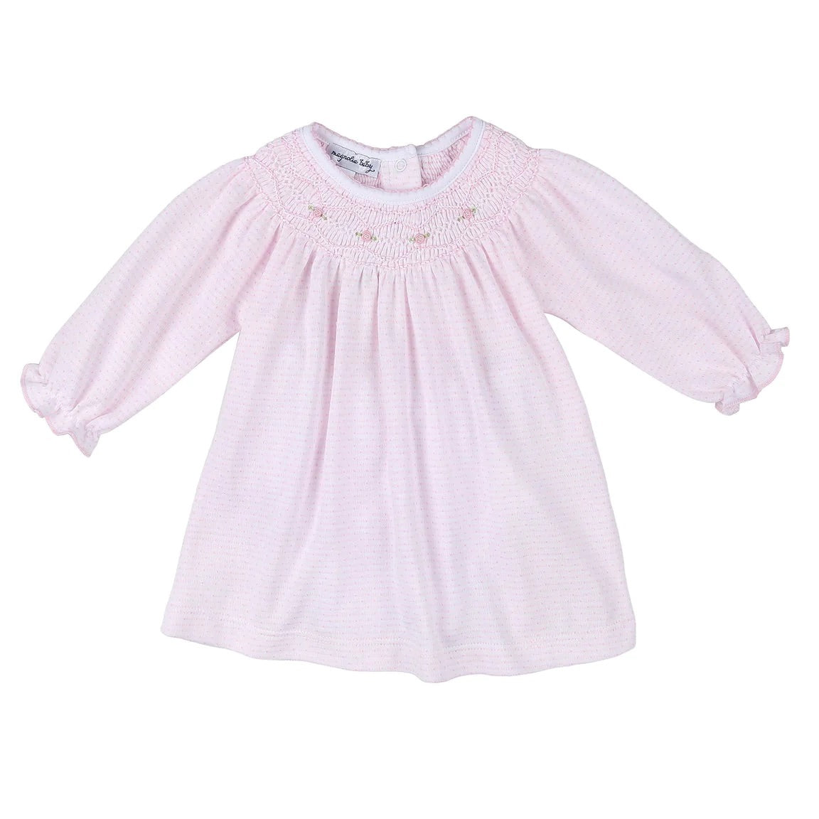 Hazel & Hugo Pink Bishop Dress