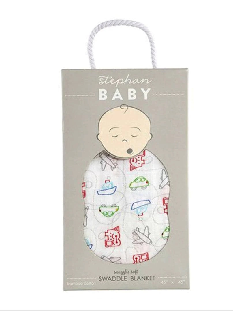 STEPHAN BABY TRANSPORT SWADDLE BLANKET