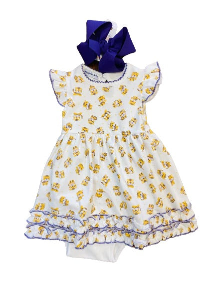 Go Tiger Flutter Dress Set