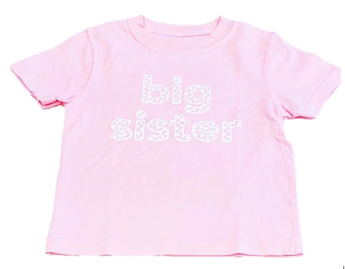 Short-Sleeve Big Sister T-Shirt / White Font