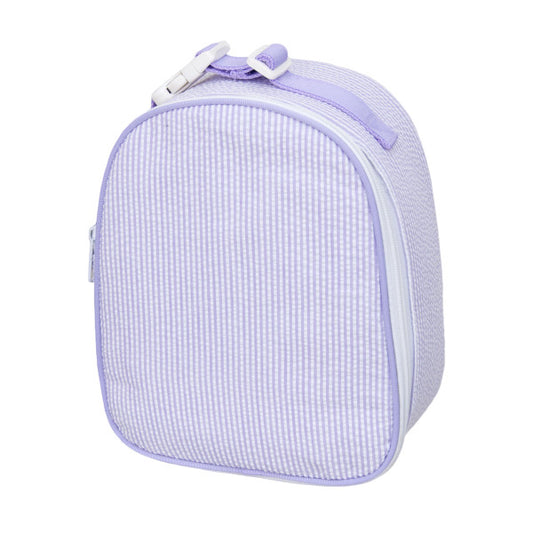 Lilac Seersucker Gumdrop Lunchbox
