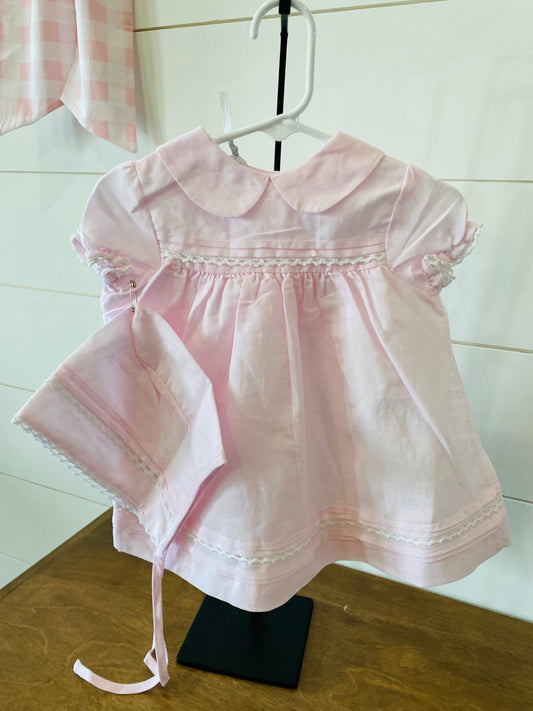 Pink Lace Baby Girl Dress